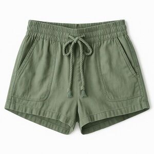 C&C California Sage Green Cargo Shorts XS Drawstring Utility Casual